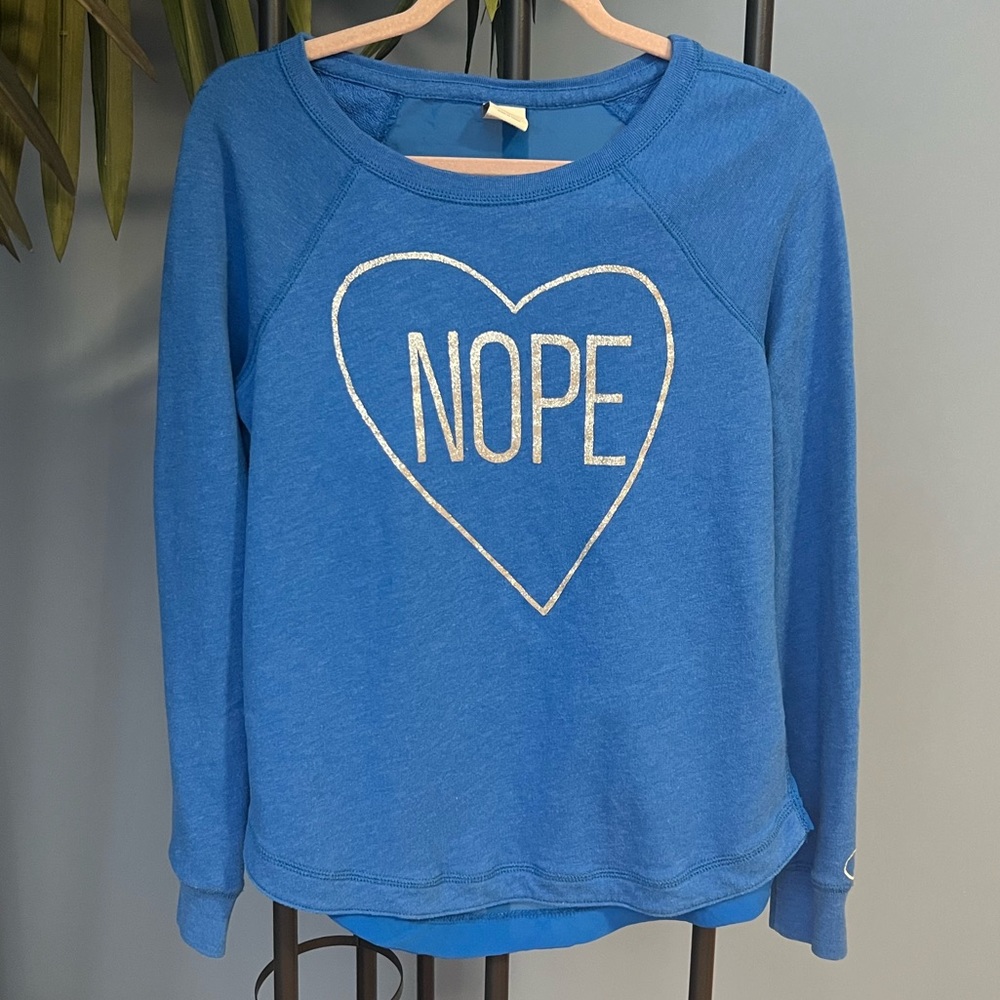 Gilly Hicks "Nope" Girls Shirt - Medium